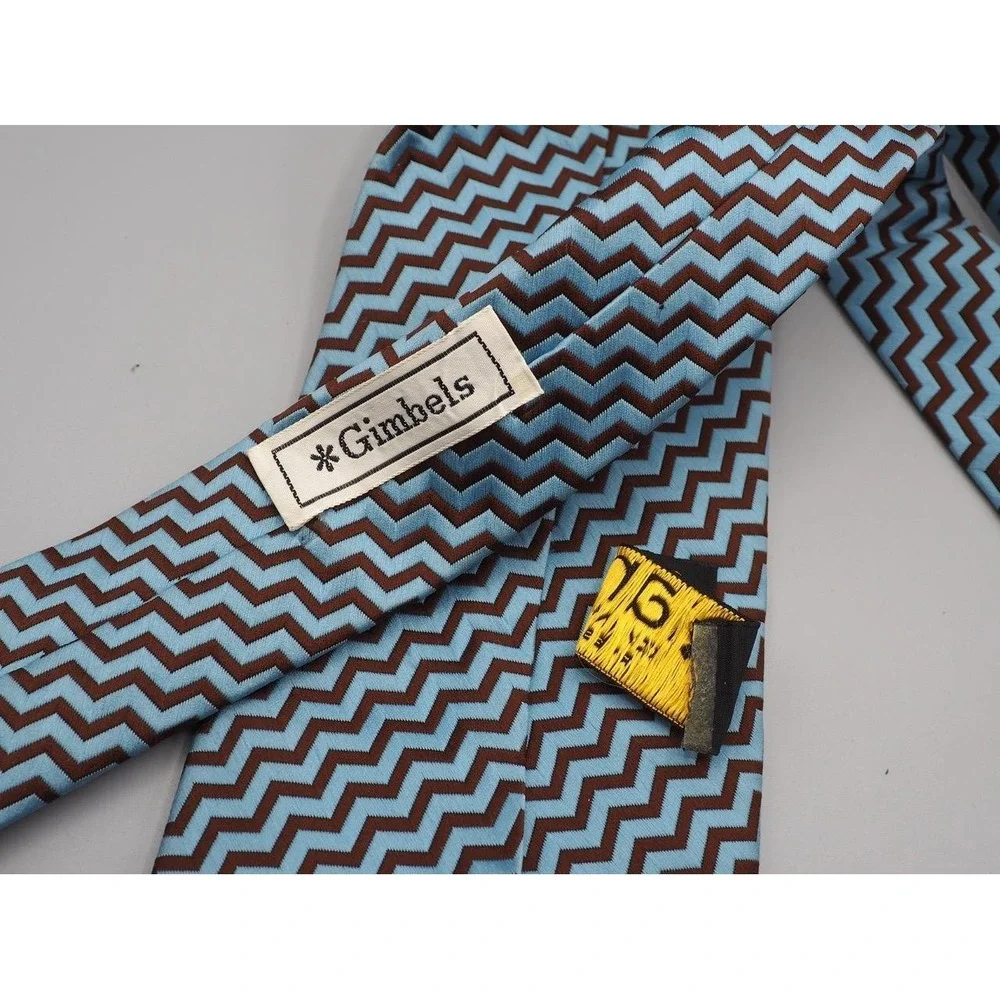 Nylon Tie Necktie Qiana for Gimbels Department Stores Wide‎ 4